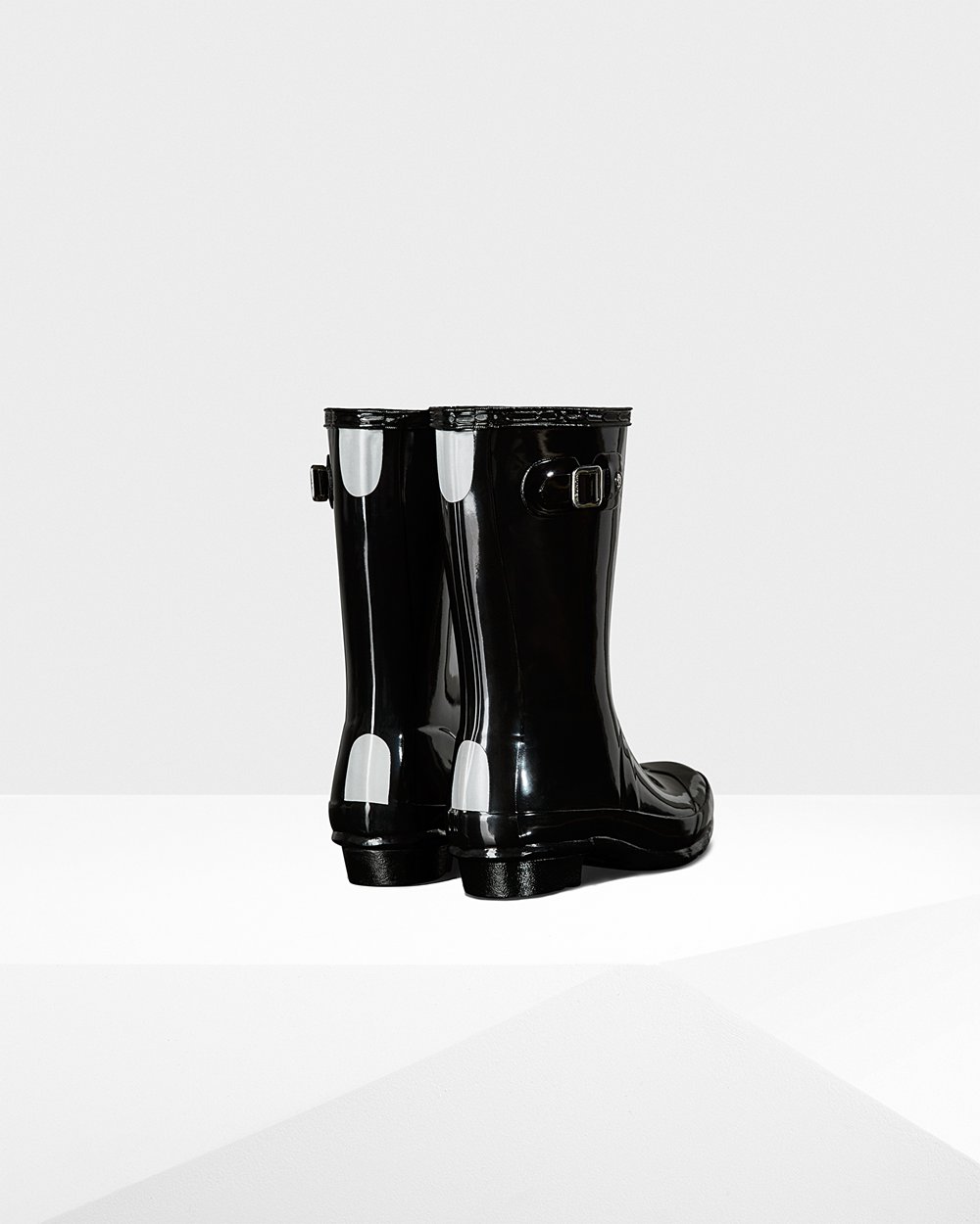 Galochas Hunter Criança Pretas - Original Big Gloss - 27RLMOPWV